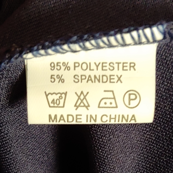 Navy Blue Dress - Picture 7 of 8